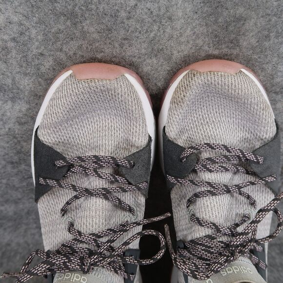 Adidas Shoes Women 6.5 Athletic Trail Running Quesa Cloudfoam Casual Active Gray - Picture 7 of 13